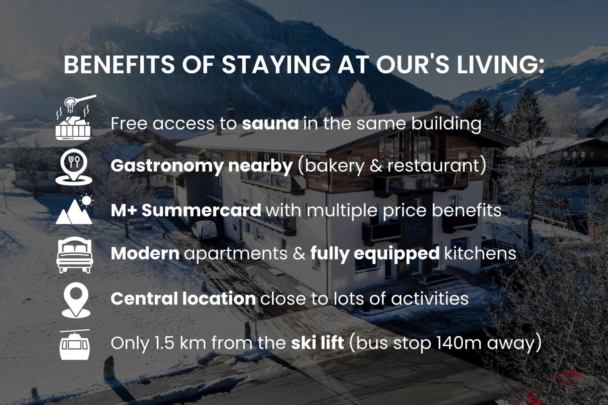 Our'S Living - With Sauna & Summercard Near Kitzbueheler Alpen Ski Lift Hollersbach im Pinzgau Zewnętrze zdjęcie